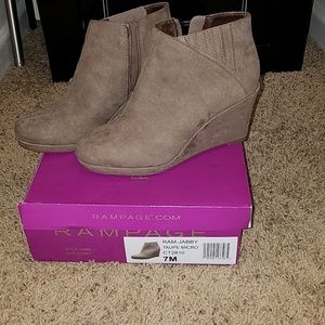 Wedge Booties